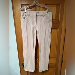 Light pink- cropped trouser- Size 14